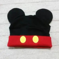 ミッキーマウスのニット帽