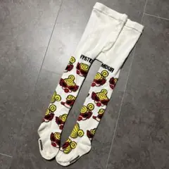 ヒスミニ フェイス柄タイツ