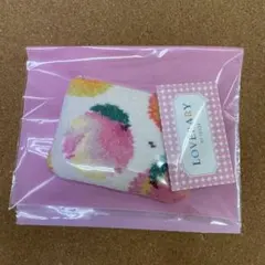 フェイラー　ピーチドット　キーポーチ　ラブラリー