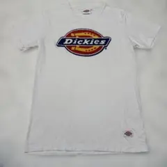Dickies サガラ刺繍ビッグロゴTシャツ 白 Sのサムネイル