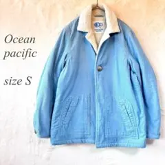 Ocean Pacific コーデュロイジャケット S 水色 白 内ボア1200のサムネイル