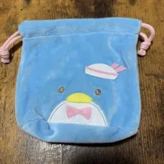 【サンリオ】はぴだんぶい フェイス巾着 タキシードサム