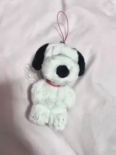 スヌーピー ぬいぐるみ ストラップ付き