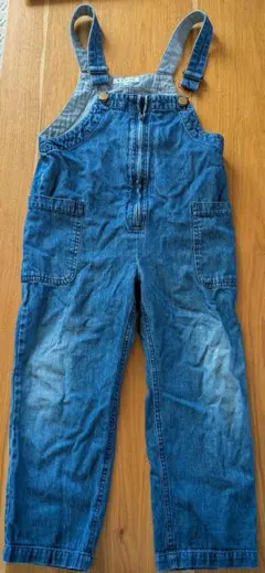 GLOBAL WORK デニムオーバーオール 120