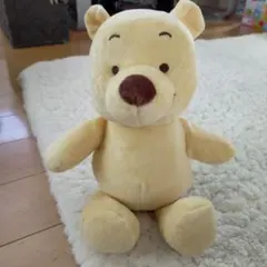 未使用　くまのプーさん　ぬいぐるみ　赤ちゃん　ベビー用ガラガラ　ディズニー