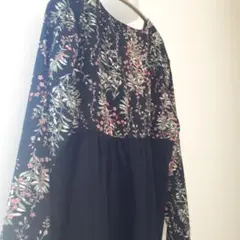 値下げ　ミルクティー　授乳口付き産前産後ワンピース　フリーサイズ