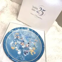東京ディズニーシー 25周年限定 スパークリングビジュリー 絵皿