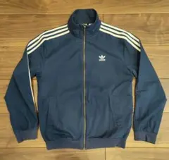 adidas ジップアップジャケット M ネイビー