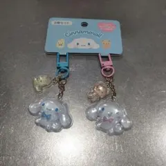 サンリオ キーホルダー2個セット（お揃いニコにこ） シナモン シナモロール