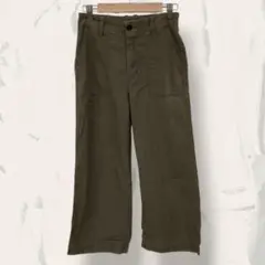 パンツ カジュアルパンツ チノパン ブラウン シンプル おしゃれ レディース
