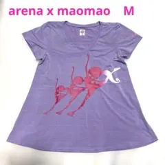 【極美品・希少】arena × MaoMao 浅田真央 コラボ Tシャツ Mのサムネイル
