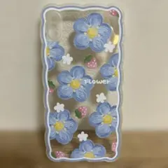 iPhone XS Max 対応 ケース 花柄　可愛い　クリアのサムネイル