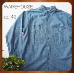 WAREHOUSE インディゴチェック ラウンドカラージャケット 希少 - メルカリ