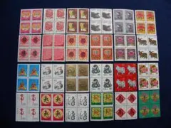 中国年賀切手 (田型)