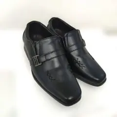 18.0cm　黒いストラップ付きフォーマルシューズ