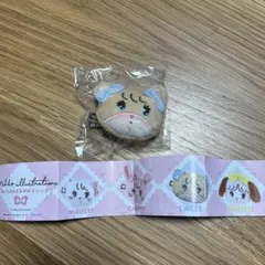 ラテ ぬいぐるみまえがみクリップ　mikko illustration