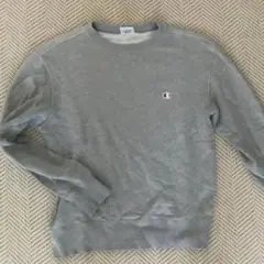 Champion グレー クルーネック トレーナー サイズＳ