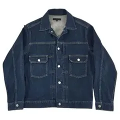 【美品】UNIQLO デニムジャケット 2ndタイプ 濃紺 インディゴ M