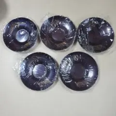 美幸堂　鶴亀　茶托5客セット