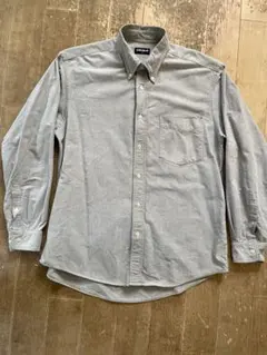 UNIQLO グレー ボタンダウンシャツ L