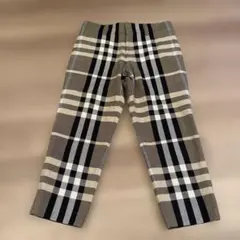 【再再値下げ】Burberry ノバチェック ノータック スラックスパンツ 48