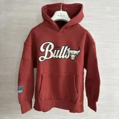 Chicago Bulls キッズ パーカー レッド