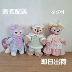 上海ディズニー 2025春日 ダッフィー&シェリーメイ キーホルダー