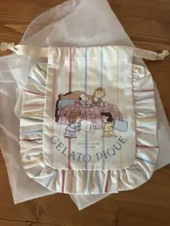 GELATO PIQUE ジェラピケ　スヌーピー　巾着