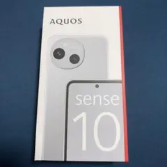 AQUOS sense 10 SH-M33 6GB/128GB ライトシルバー