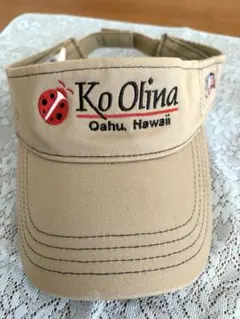 Ko Olina ゴルフサンバイザー てんとう虫刺繍 ハワイのサムネイル