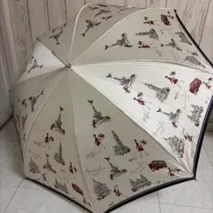 美品 バーバリー 傘 ノバチェック ベア柄 BURBERRY ロゴ刻印あり