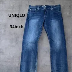 ユニクロ　スリム34INCHジーンズ