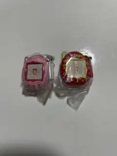 たまごっち　ミニチュアチャームコレクション3 赤いふらわっち　赤いまめっち