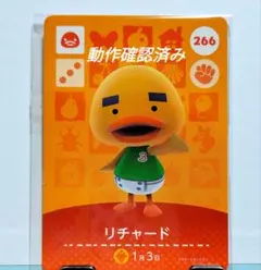 プロフ必読　3月15日から22日様専用☆あつ森 amiiboカード　リチャード