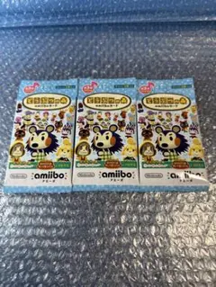 【新品未開封】どうぶつの森 amiibo アミーボ 第3弾 3パック