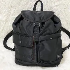 極美品】希少 レア PORTER TANKER ポーター リュック ブラック - メルカリ