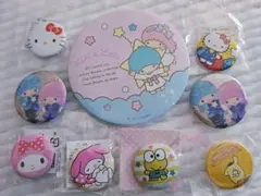 サンリオ キャラクター缶バッジ 9個セット