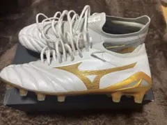 MIZUNO モレリアネオ4 ホワイト×ゴールドBRIGHT GOLD PACK | Mercari