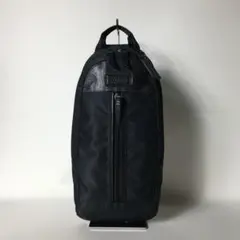 2605-252｜コーチ ボディバッグ レザー ダークブラウン - メルカリ