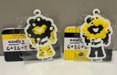 ミャクミャク 阪神タイガース ラバーマスコットキーチェーン　2個セット　万博