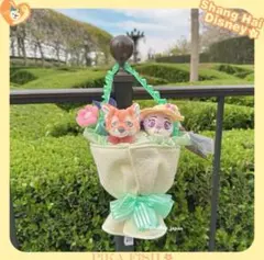 【現地購入☆正規品】ズートピア　ニック　ジュディ　ぬいぐるみ花束　上海ディズニー
