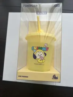 【新品未使用】BT21 CHIMMY タンブラー ストロー付き