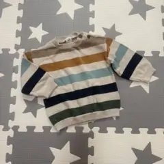 H&M ストライプニットセーター 80cm