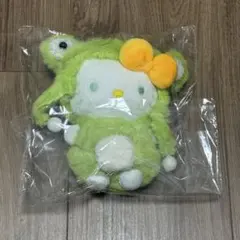 レア！着ぐるみキティちゃんぬいぐるみ カエル - メルカリ
