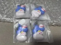 タキシードサム　キーホルダー4個セット