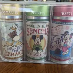 ディズニー 　お茶缶3本セット