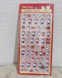 【国内正規品】ボンボンドロップシール　ミニ　ハローキティ　レッド　サンリオ