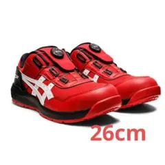 新品/asics WINJOB CP219 24cm レッド/ホワイト - メルカリ