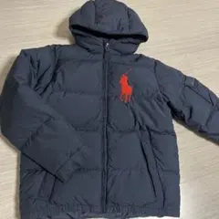 POLO Ralph Lauren 150 キッズ ポロラルフ ダウン ネイビー