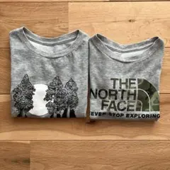 ノースフェイス　ロンT 110 ２枚セット